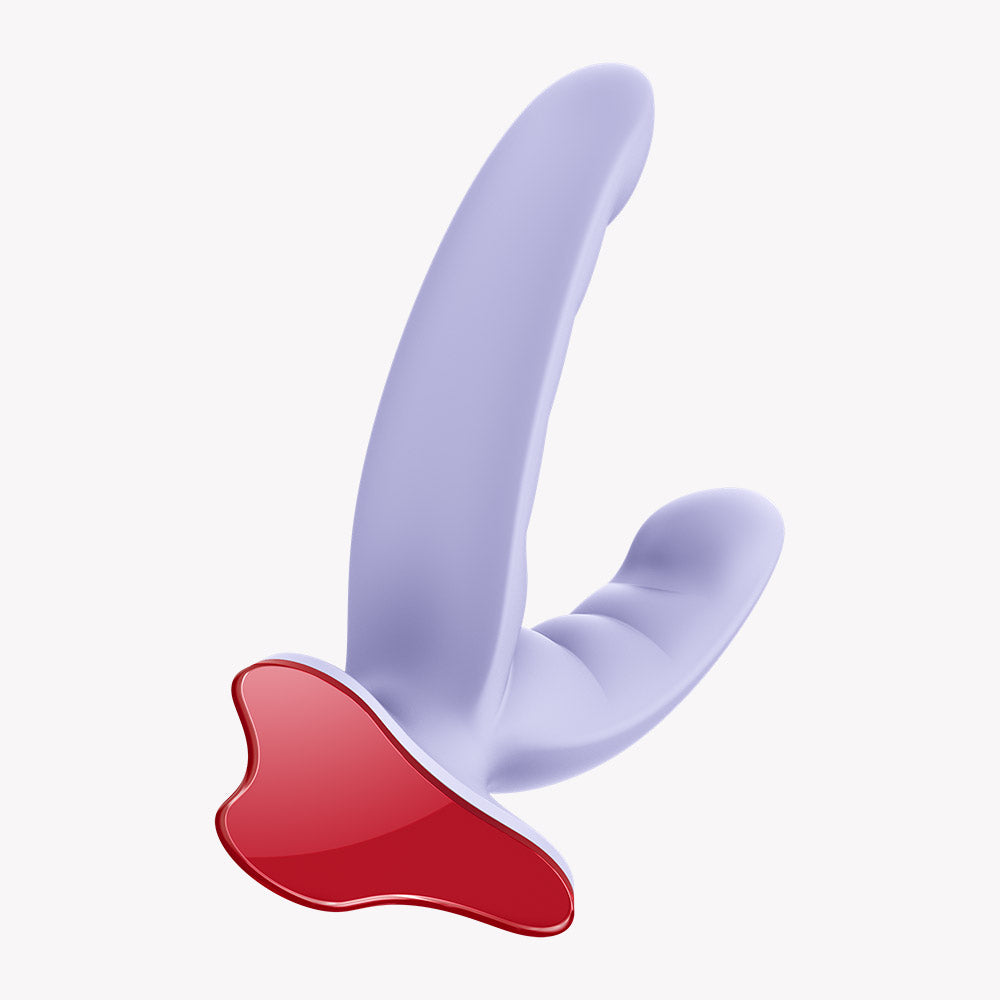 Fun Factory Ryde Silicone Grinding Dildo with Softly Ridged Shaft > Dildos > Double Dildos
