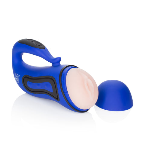 Apollo Alpha Stroker 2 (Blue) – Rechargeable Masturbator > Sex Toys For Men > Masturbators > Vibrating