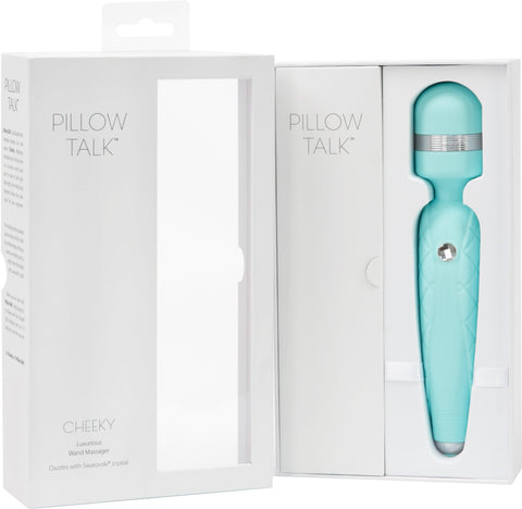 Pillow Talk Cheeky Teal Luxurious Self-Care Wand