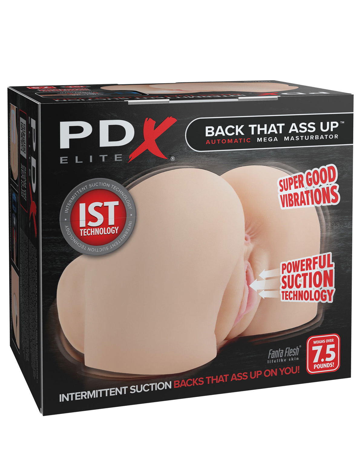 PDX Elite Back That Ass Up USB Rechargeable Auto Mega Masturbator > Sex Toys For Men > Assbators
