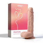 Paxton App Controlled 7.5 Inch Realistic Thrusting Silicone Dildo > Dildos > Realistic Dildos