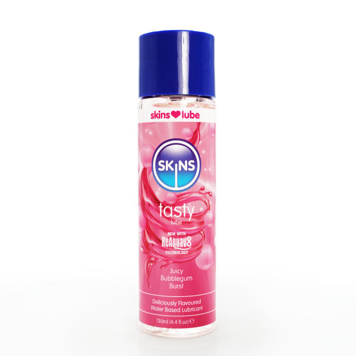Skins Juicy Bubblegum Blast Water-Based Lubricant 130ml Default Title > Lube > Flavoured