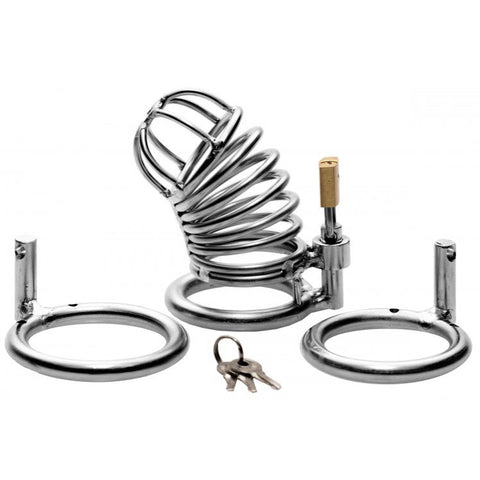 Master Series Bastille Penile Confinement Cage > Bondage Gear > Male Chastity