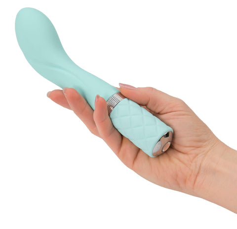 Pillow Talk Sassy Teal Vibrator for G-Spot Pleasure