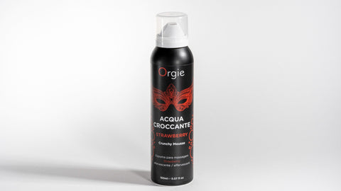 Orgie Acqua Croccante Moisturising Crunchy Foam – Strawberry Scented Body Foam 150ml Orgie