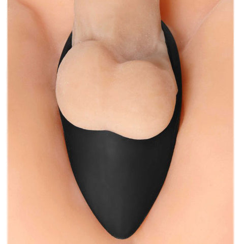 Master Series Taint Teaser Silicone Cock Ring And Taint Stimulat > Sex Toys For Men > Love Rings