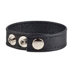 Colt Adjustable Leather Strap with 8 Press Studs Cock and Ball Support Strap > Cock Ring > Adjustable