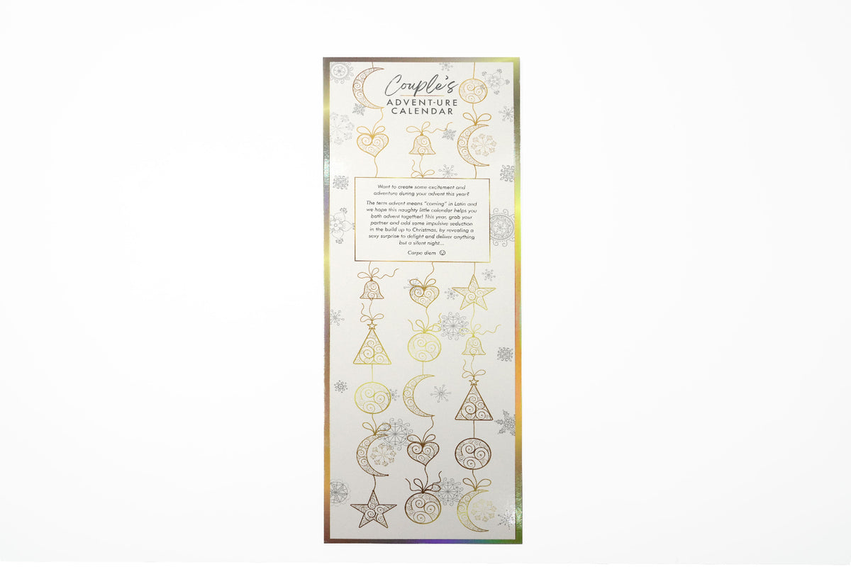 The Couple's Advent-ure Scratch Calendar – Romantic Countdown Calendar > Novelties > Games