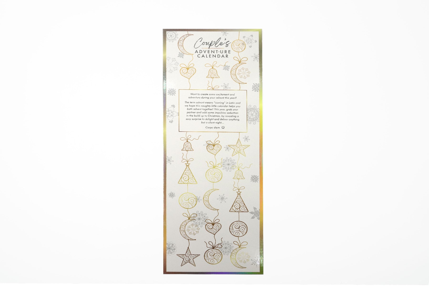 The Couple's Advent-ure Scratch Calendar – Romantic Countdown Calendar > Novelties > Games