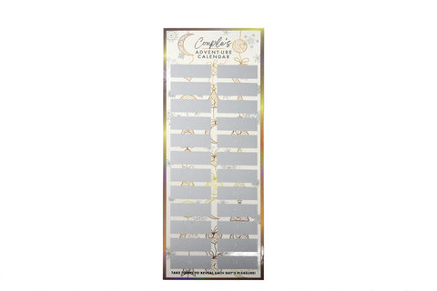 The Couple's Advent-ure Scratch Calendar – Romantic Countdown Calendar > Novelties > Games