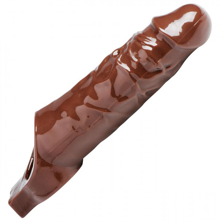 Size Matters Really Ample Penis Enhancer Brown Brown SLEEVES