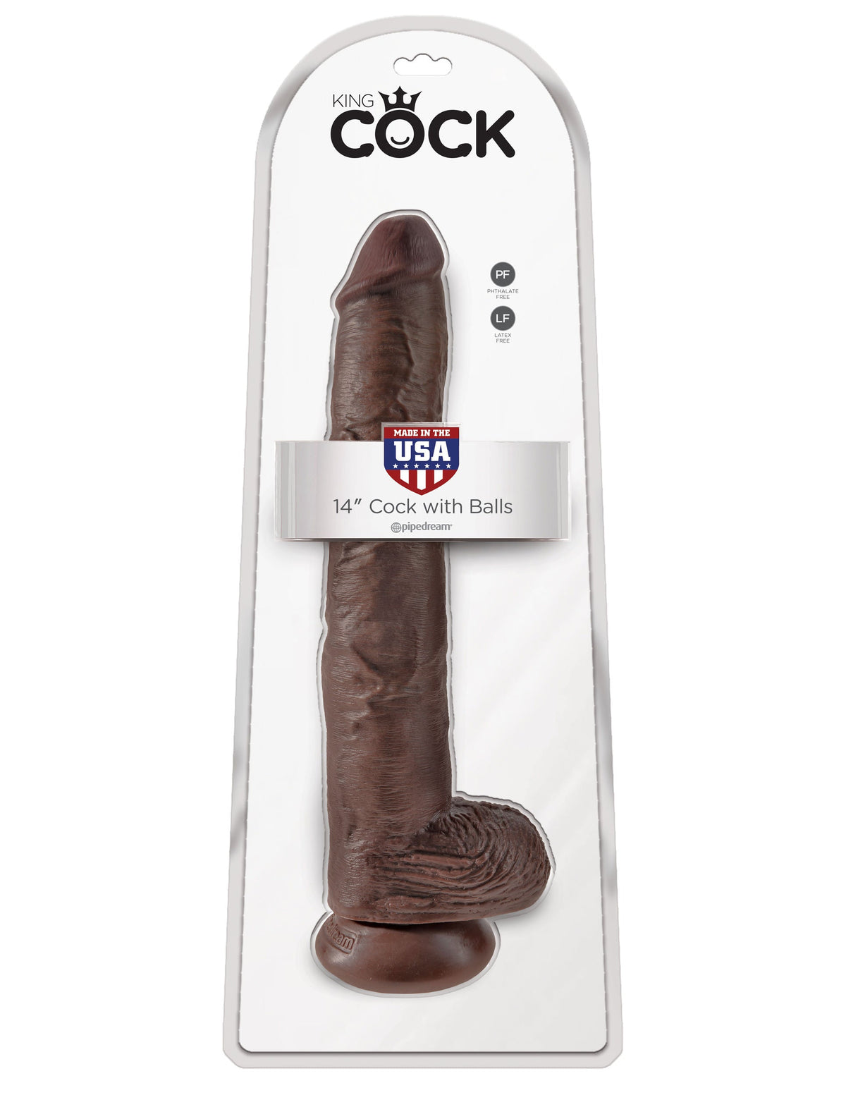 King Cock Oversized Dildo with Balls – 12, 14 or 15 Inch > Dildos > Oversized Toys