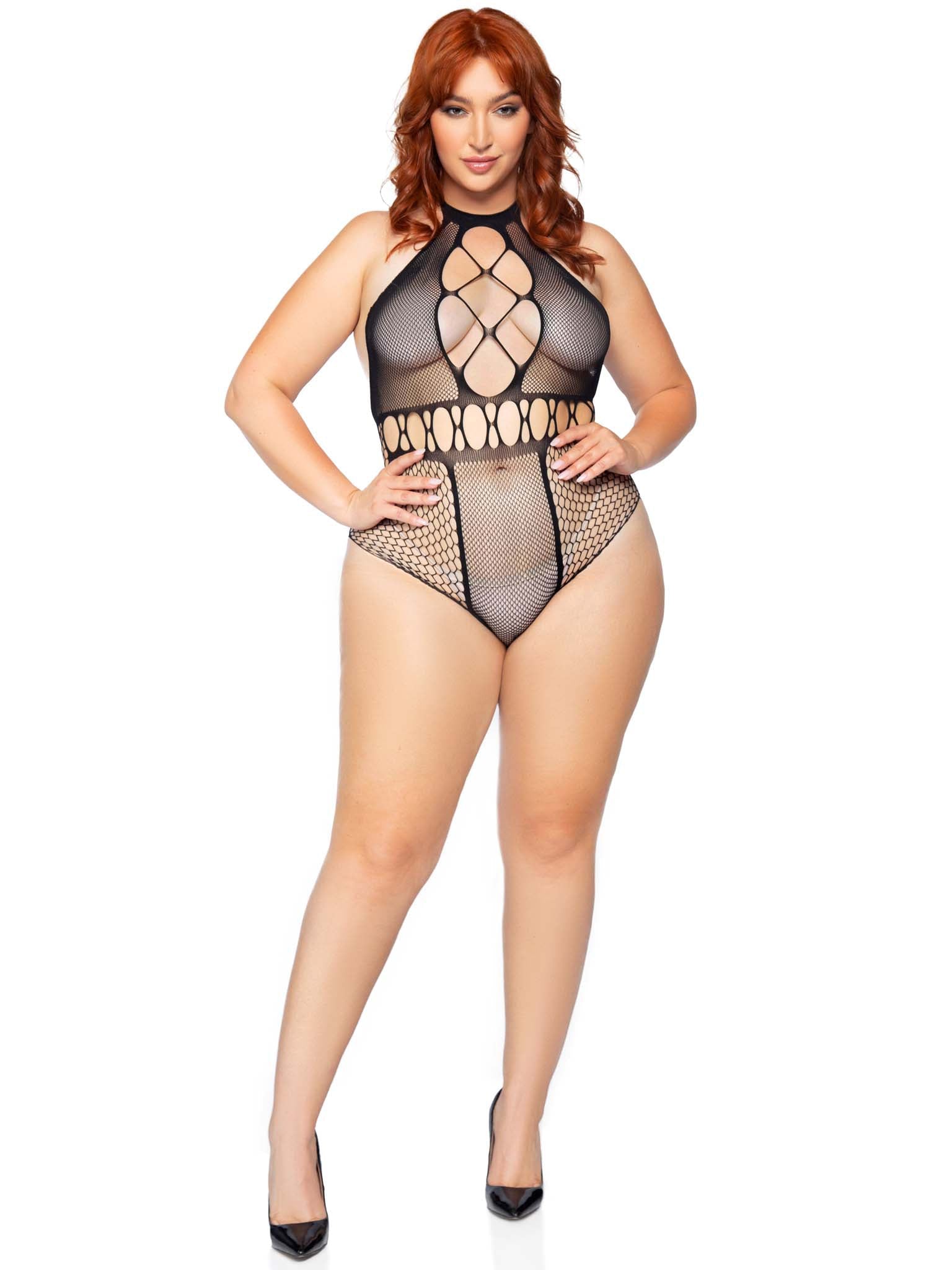 Leg Avenue Seamless Bodysuit – Comfortable Lingerie > Clothes > Plus Size Lingerie