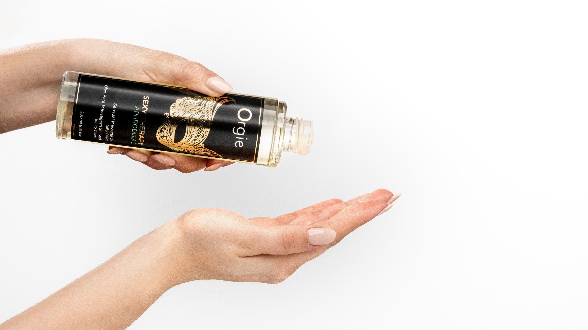 Orgie Sexy Therapy Sensual Massage Oil – Hybrid Mineral Oil with Sweet Almond and Grapeseed Oils Massage Oil > Essentials > Massage Oil