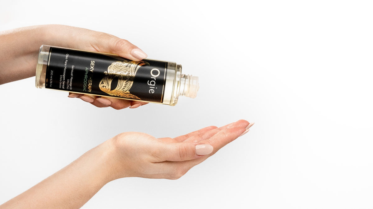Orgie Sexy Therapy Sensual Massage Oil – Hybrid Mineral Oil with Sweet Almond and Grapeseed Oils Massage Oil > Essentials > Massage Oil