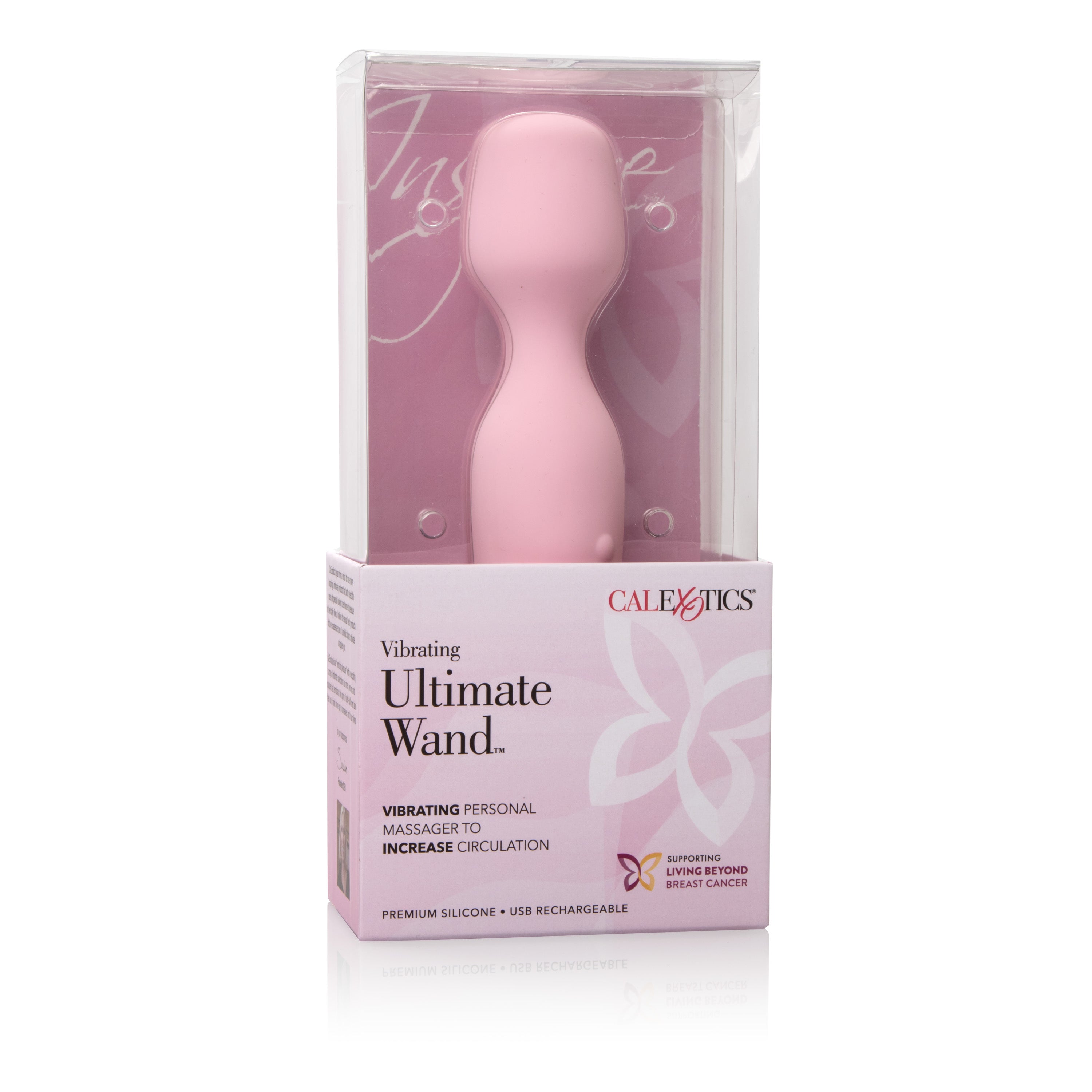 Inspire Vibrating Ultimate Wand – Silicone 10-Function Vibrator > Sex Toys > Massage Wands