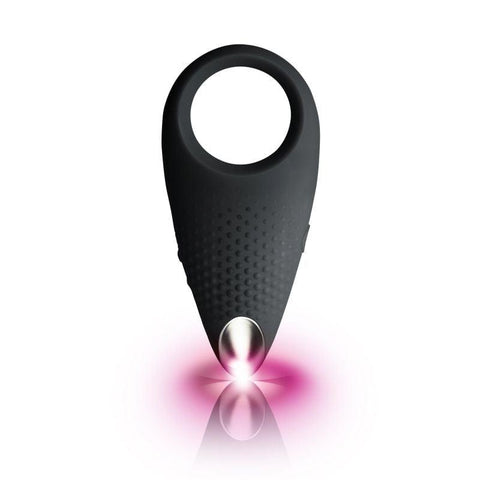 Empower Cock Ring Black for Enhanced Couples Pleasure