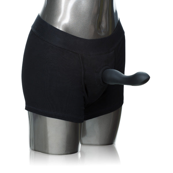 Packer Gear Boxer Harness Black Xtra Small to Small Bodyforms