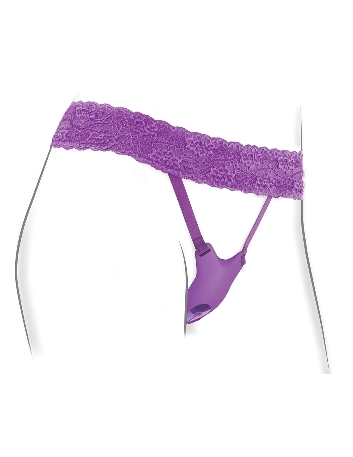 Pipedream Fantasy For Her Ultimate G-Spot Butterfly Strap-On – Silicone Rechargeable Strap-On > Sex Toys For Ladies > Panty Vibes