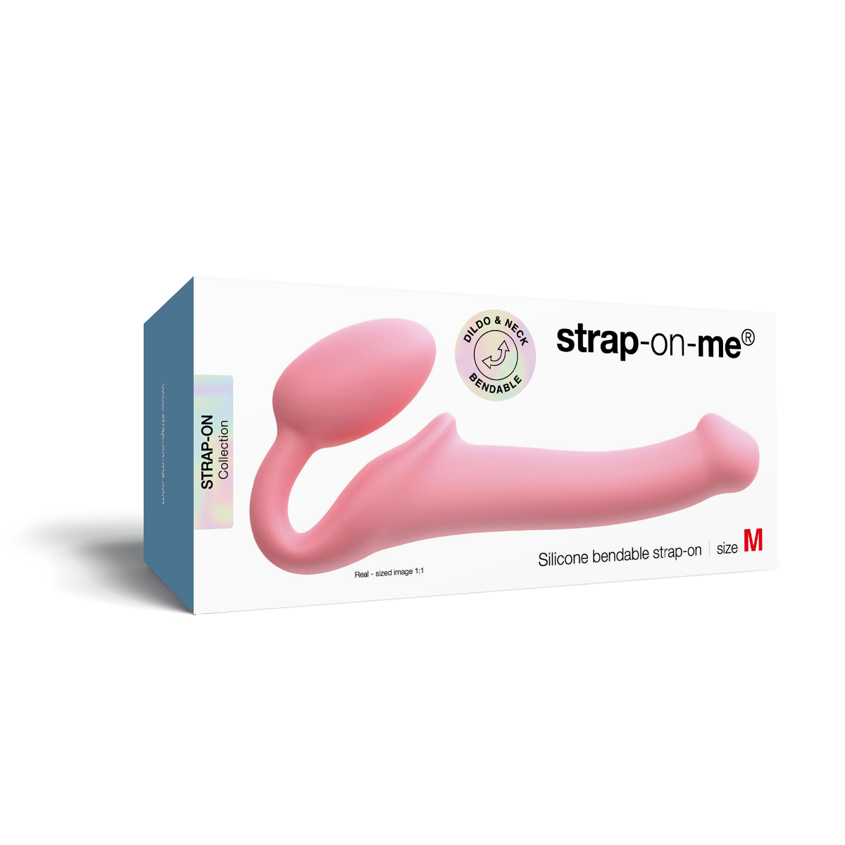Strap On Me Silicone Bendable Strap-On Small Size Silicone Strap-On > Dildos > Strap On Dildos
