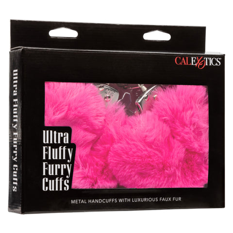 Ultra Fluffy Pink Furry Handcuffs – Plush Couples Bondage Gear > Bondage Gear > Handcuffs
