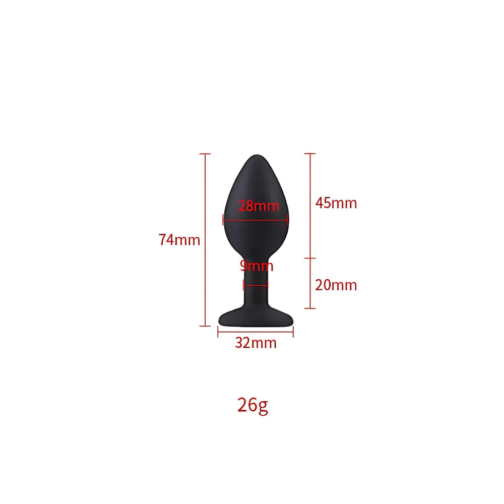 Toosh Silicone Butt Plug > Anal Range > Butt Plugs