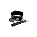 Bound to Please Furry Collar with Leash (Black) – Collar and Leash Set > Bondage Gear > Collars & Leashes