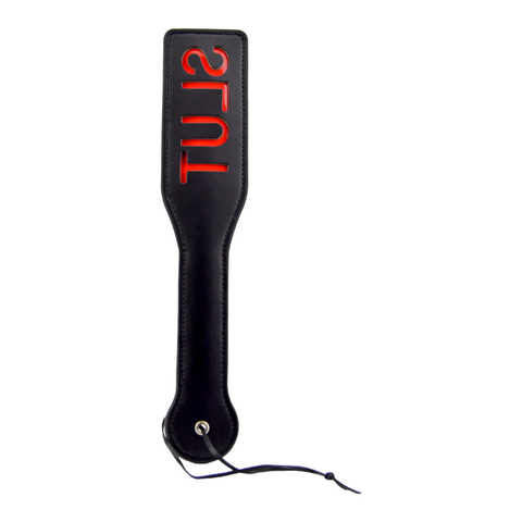 Bound to Please Slut (Black) – Spanking Paddle Default Title Whips