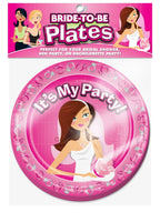 "It's My Party!" Disposable Paper Plates Pack Of Ten Hen and Stag Games