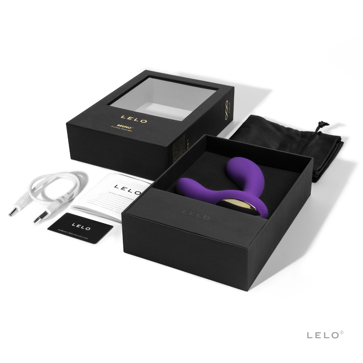 Lelo Bruno – 6 Variable Settings Silicone Prostate Massager Secondary image