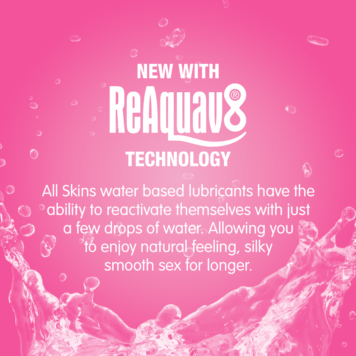Skins Juicy Bubblegum Blast Water-Based Lubricant 130ml > Lube > Flavoured