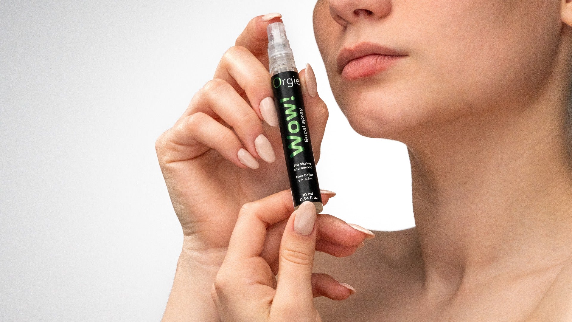 Orgie Wow! Menthol and Eucalyptus Oral Spray – Sensory Stimulation Oral Spray 10ml > Lube > Oral Gels & Sprays