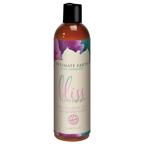 Intimate Earth Bliss Water Based Anal Relaxing Glide – Natural Clove Infused 120ml Lubricant > Lube > Anal