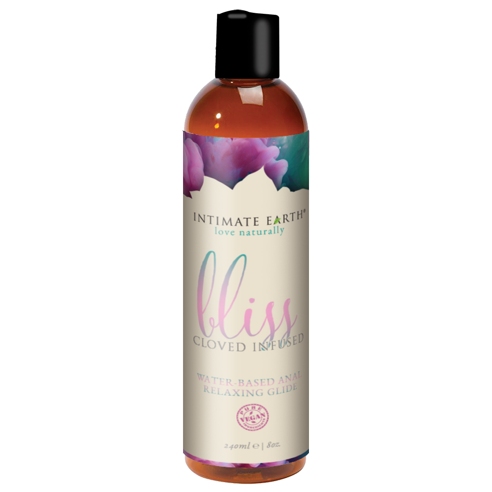 Intimate Earth Bliss Water Based Anal Relaxing Glide 240ml Gel Lubricant Default Title > Lube > Anal