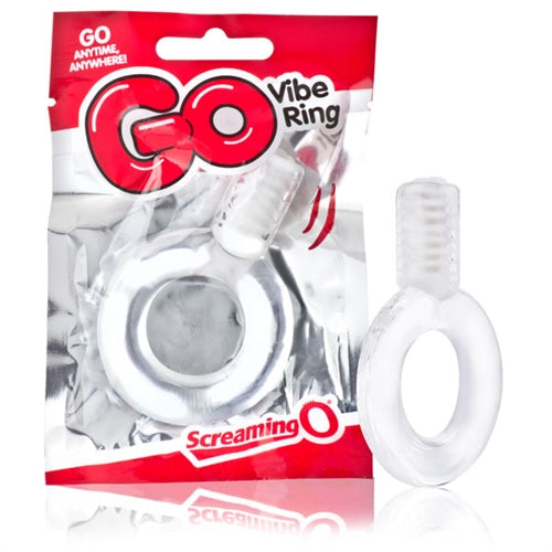 Screaming O Go Vibe Ring – Rechargeable Vibrating Stretch Cock Ring > Cock Ring > Vibrating