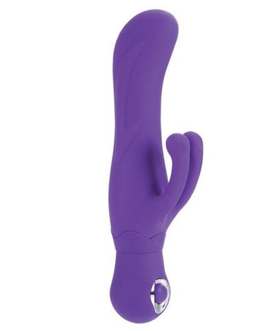 Posh Silicone Thumper Dual Massager – Rechargeable Silicone, 3 Speeds Massager > Vibrators > Ladies > Rabbit