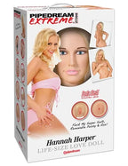 Pipedream Extreme Dollz Hannah Harper – Life-Size Inflatable Love Doll with Removable Inserts > Sex Toys > Sex Dolls > Inflatable