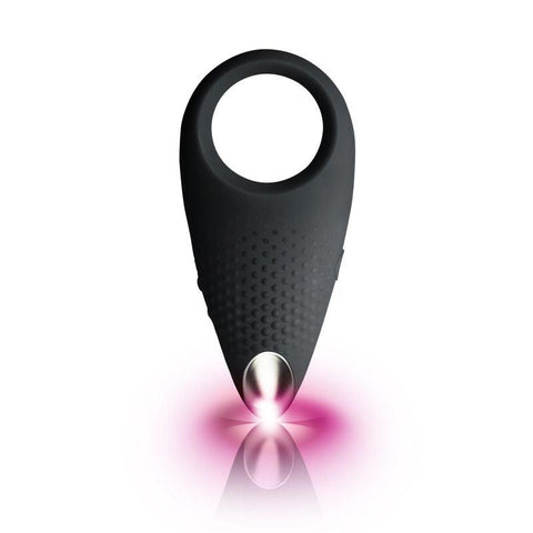 Empower Cock Ring Black for Enhanced Couples Pleasure