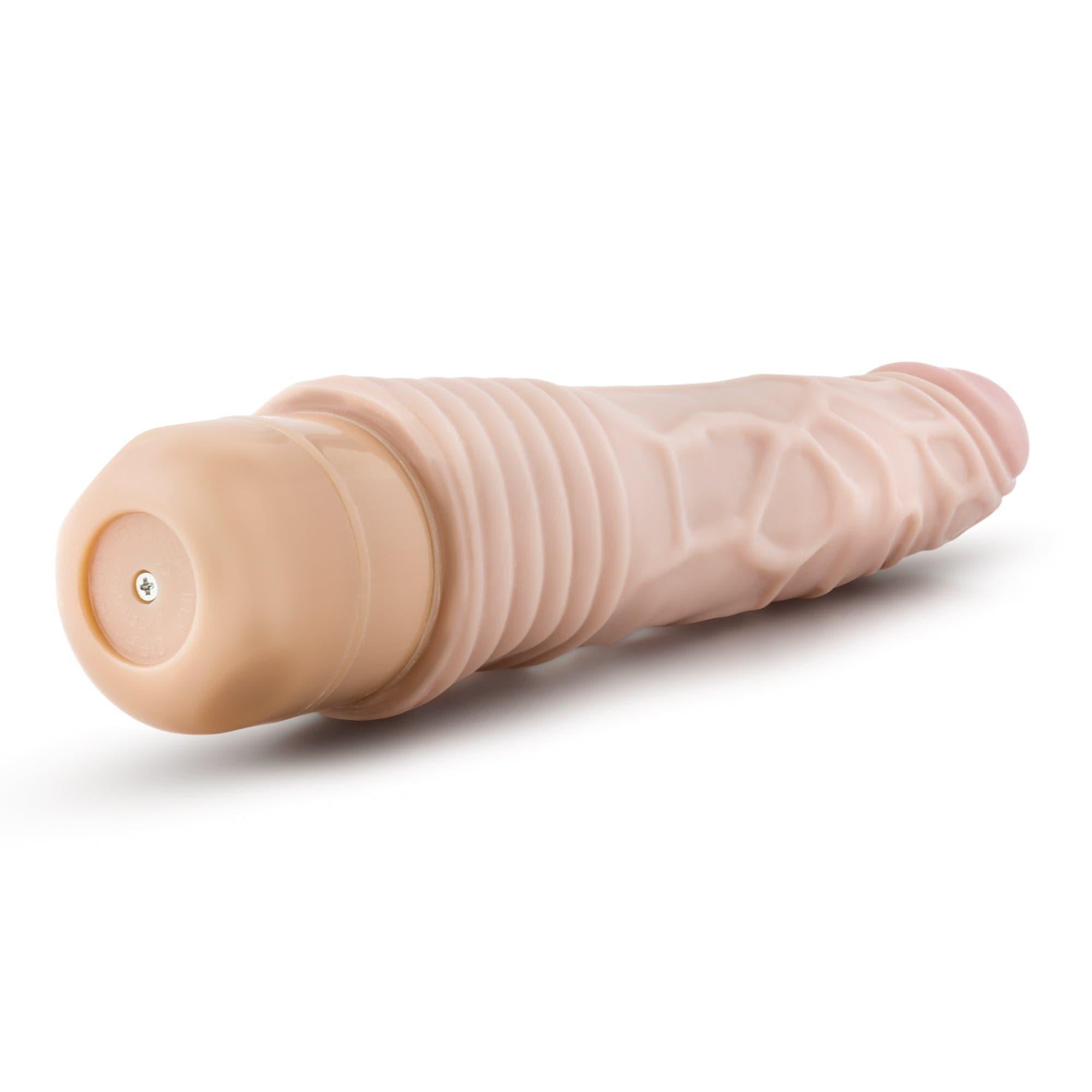 Dr Skin Cock Vibe 2 9 Inch Vibrating Realistic Cock Beige DONGS Vibrating