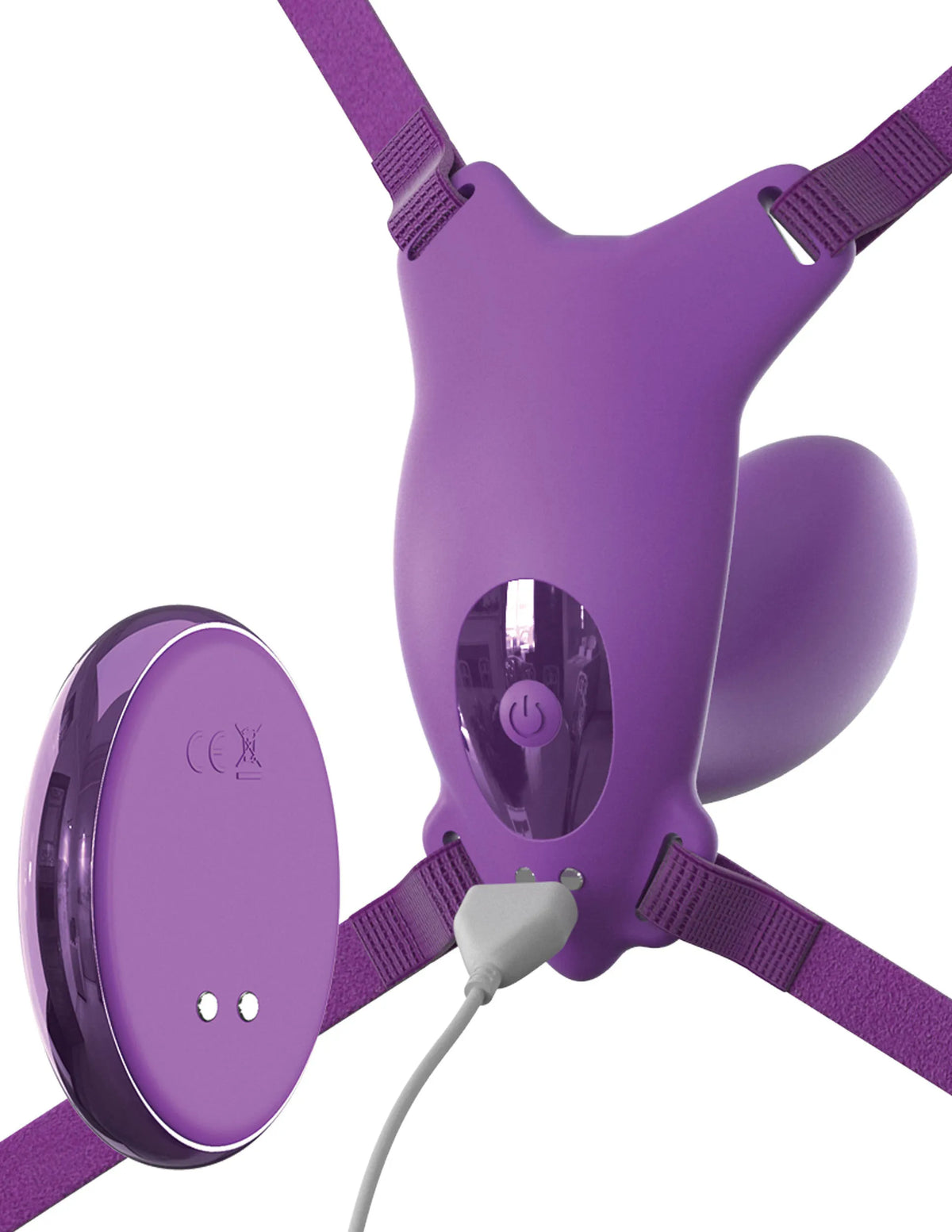 Pipedream Fantasy For Her Ultimate G-Spot Butterfly Strap-On – Silicone Rechargeable Strap-On > Sex Toys For Ladies > Panty Vibes