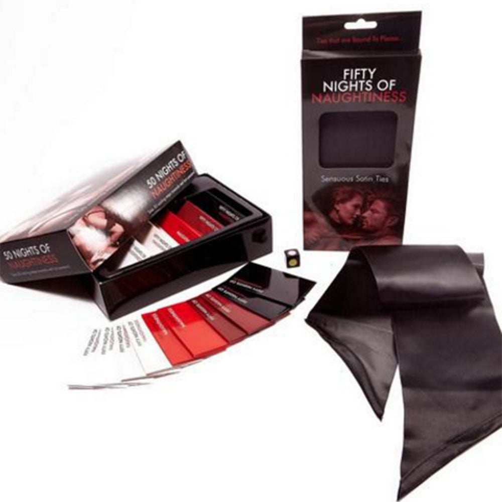 Fifty Nights of Naughtiness – Couples Game with 50 Invitations for Erotic Control Play > Sex Toys > Sex Kits