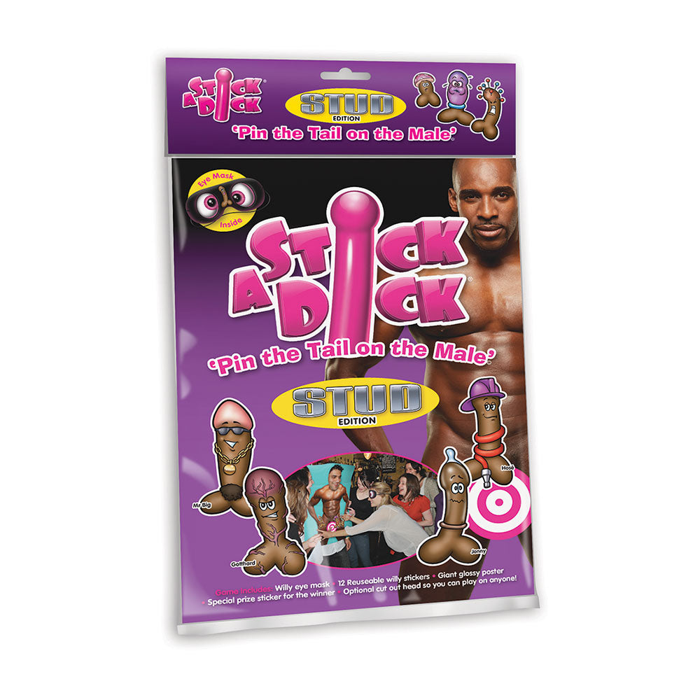 Stick A Dick Stud Edition – Adult Party Game > Novelties > Bachelor & Bachelorette Items