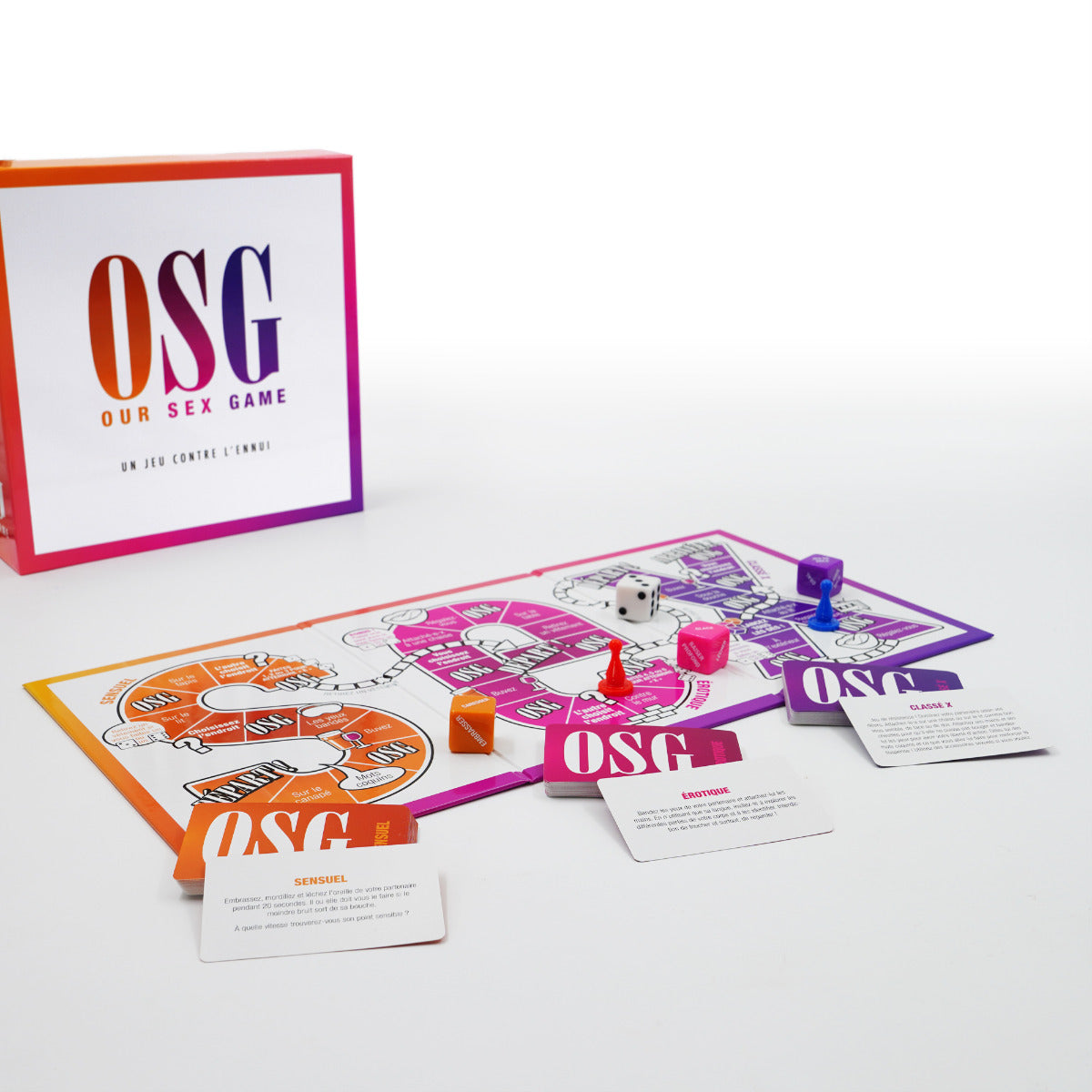 Our Sex Game French Edition – Erotic Exploration Board Game > Novelties > Games