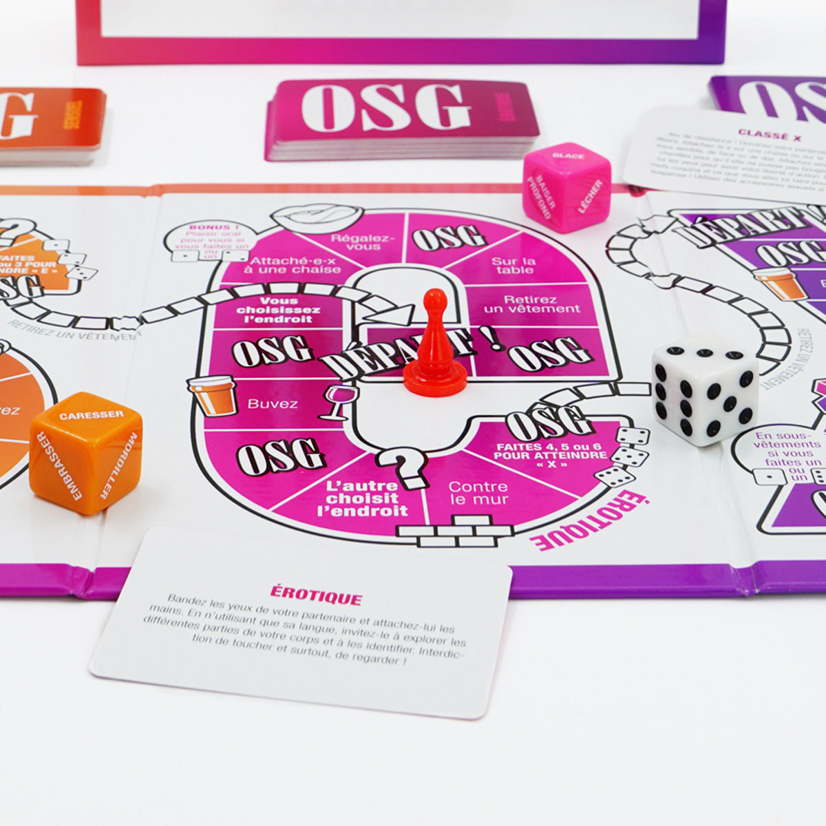 Our Sex Game French Edition – Erotic Exploration Board Game Secondary image