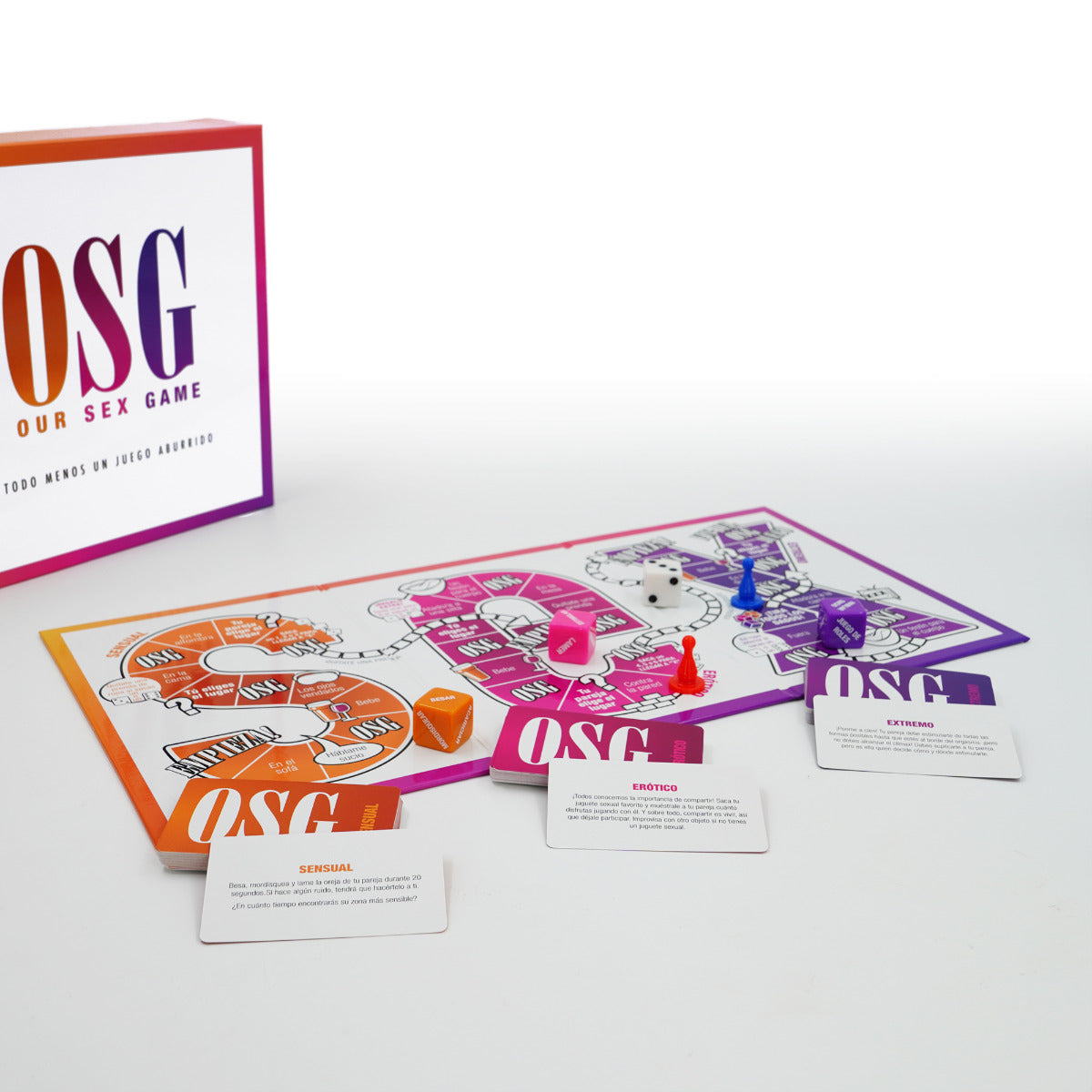 Our Sex Game Spanish Edition – Erotic Conversation Board Game > Novelties > Board Games