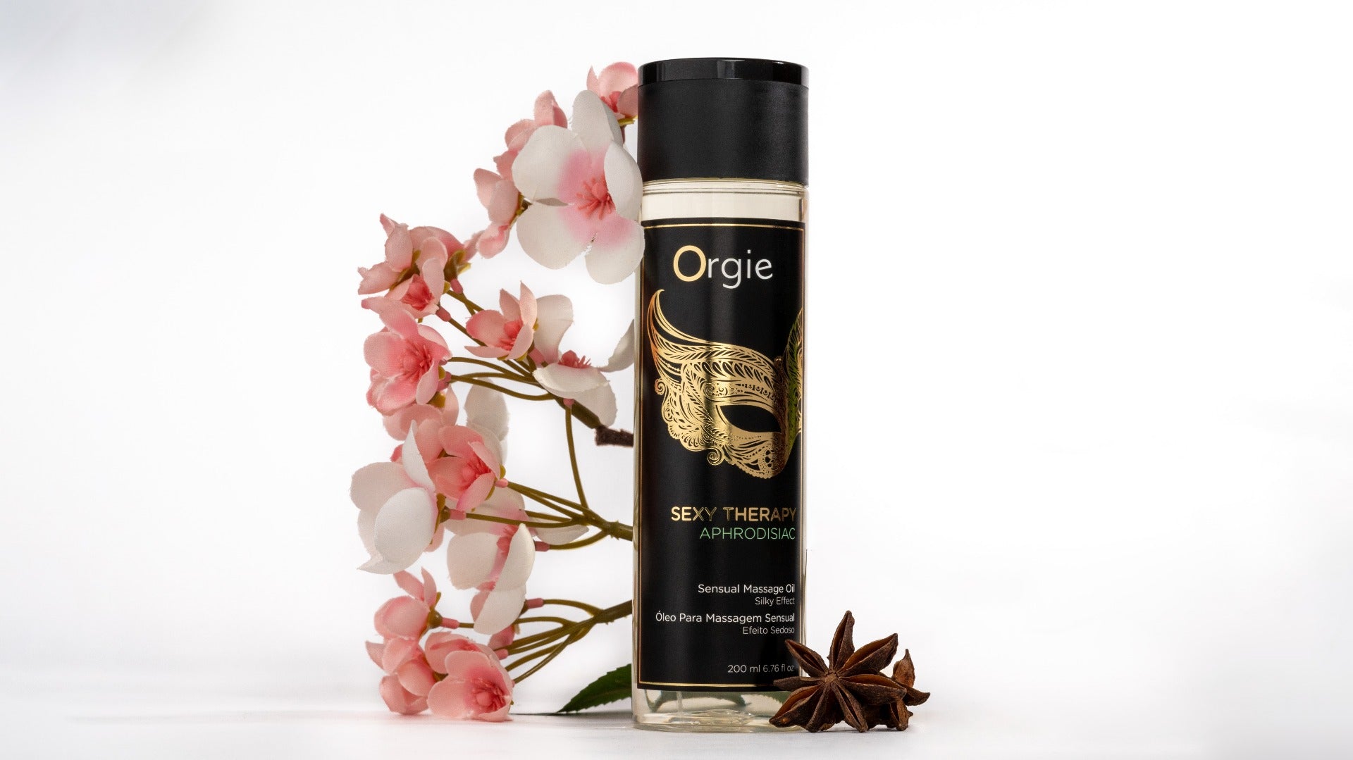 Orgie Sexy Therapy Sensual Massage Oil – Hybrid Mineral Oil with Sweet Almond and Grapeseed Oils Massage Oil Default Title > Essentials > Massage Oil