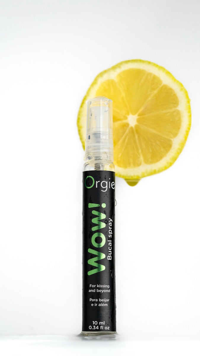 Orgie Wow! Menthol and Eucalyptus Oral Spray – Sensory Stimulation Oral Spray 10ml Default Title > Lube > Oral Gels & Sprays Main image
