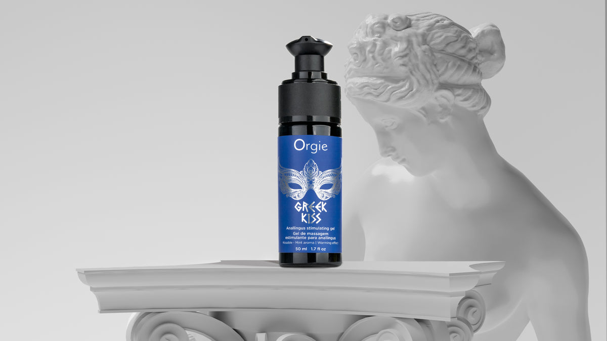 Orgie Greek Kiss – Kissable Mint Flavor Arousal Gel for Anallingus 50ml > Lube > Anal