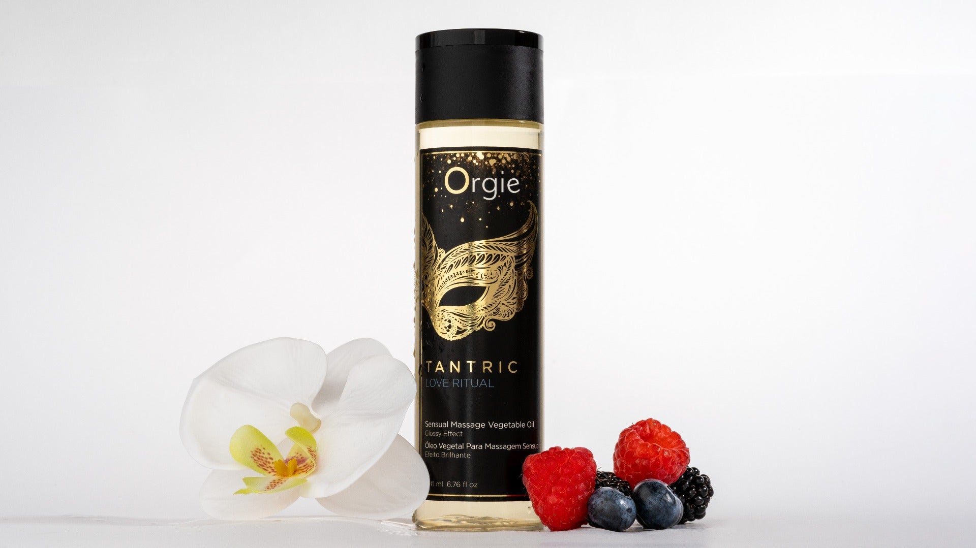 Orgie Tantric Sensual Massage Oil – Fruity Floral Scent Massage Oil 200ml > Essentials > Massage Oil