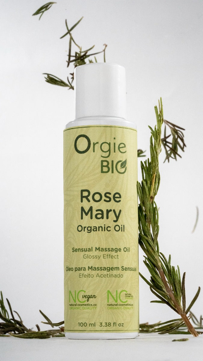 Orgie Bio Rosemary Organic Massage Oil – Certified Natural Vegan Body Oil 100ml Default Title > Essentials > Massage Oil
